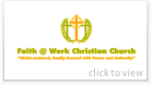 Cross and wreath logo
