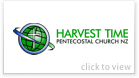 globe and cross logo for New Zealand church