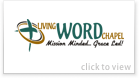 cross and swooshes church logo
