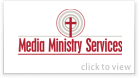 cross logo with concentric rings